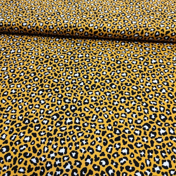 Webware Leoprint Animalprint Mustard