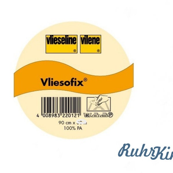 Vliesofix - Vlieseline - 90cm breit - weiss