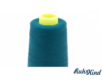 Overlock thread #942 Petrol / 3000 yards / 2700 meters / for durable seams