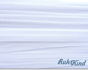 Elastisches Einfassband - Weiss