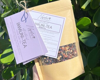 Immunity Loose Leaf Tea Immune-TEA blend with Organic Herbs