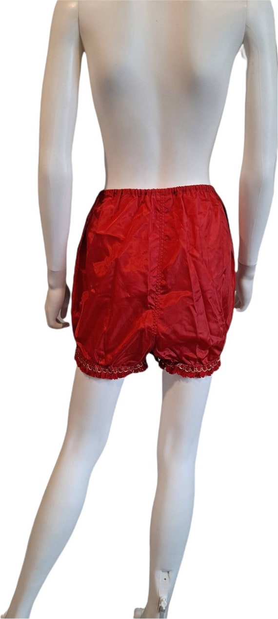 1950s Red Novelty Square Dance Panties Bloomers S… - image 4