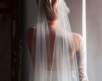 Boho Bridal Veil, Boho Weddingl Veil, Boho Vintage style Veil draped bohemian veil