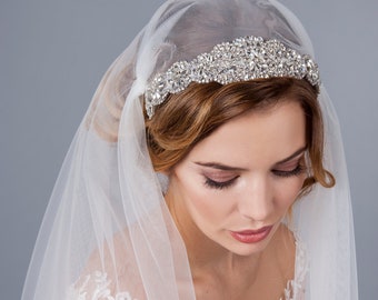 art deco veil