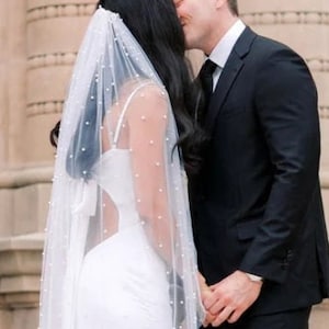 Pearl Wedding Veil