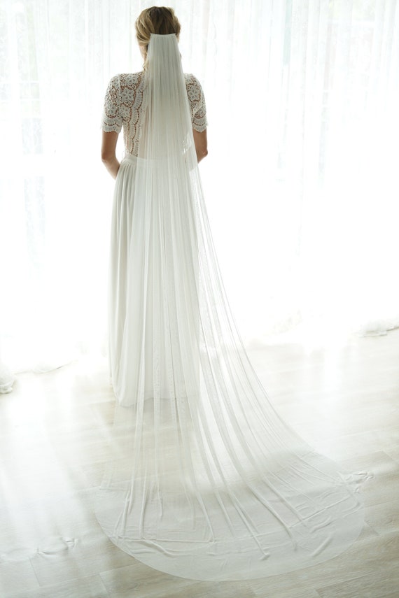 silk tulle wedding dress