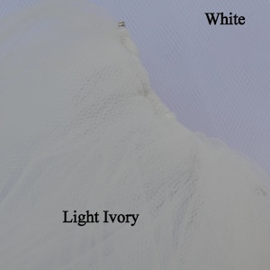 Veil Cape, Bridal cape, Wedding Bridal cape veil Ivory long Modern veil Draped bridal cape coverup, english veil, shoulder train image 6