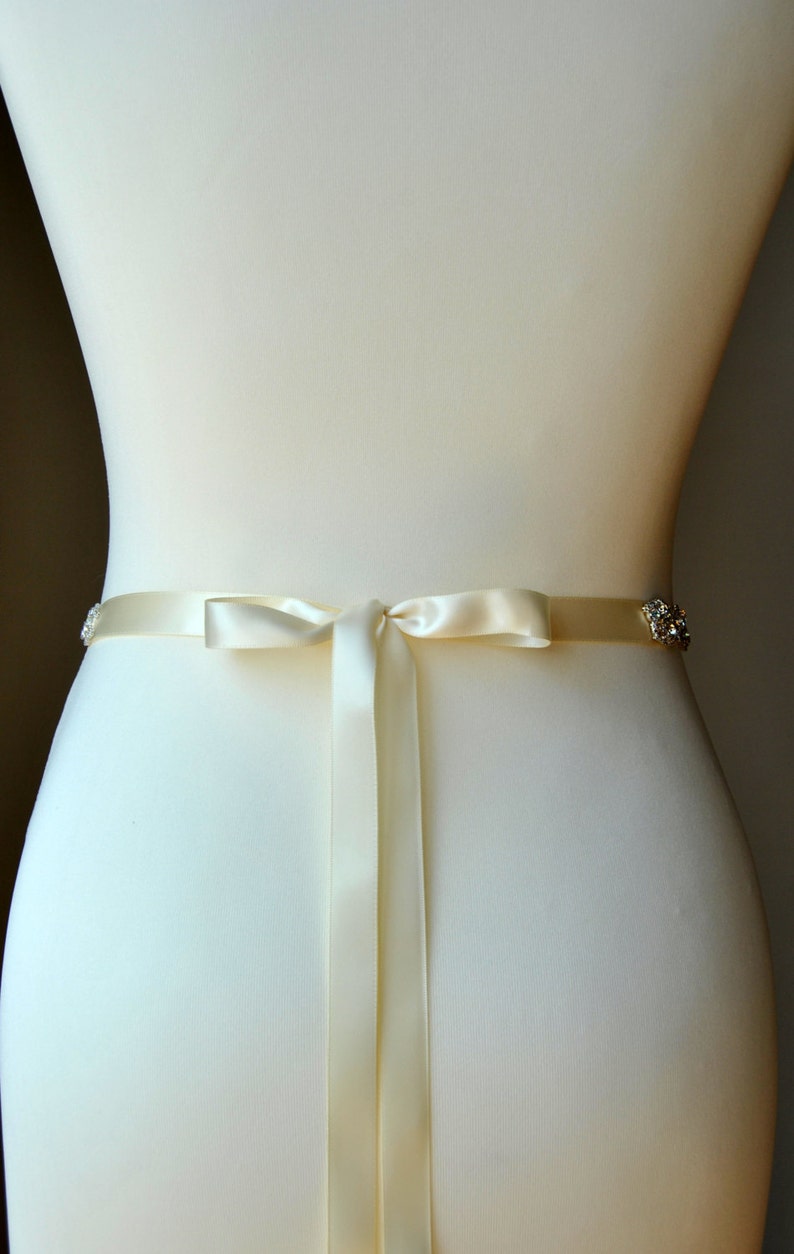 rhinestone belt sash