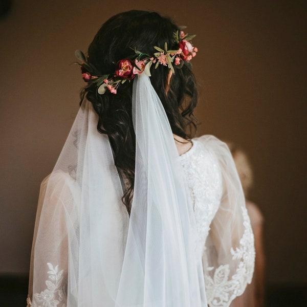 Boho English Veil