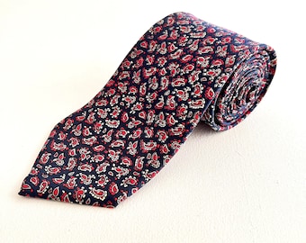 Vintage Silk Paisley Tie