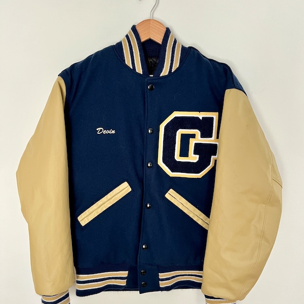 Letterman Jacket Etsy