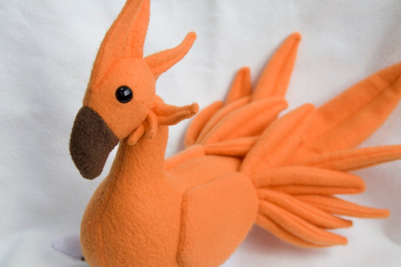 Chocobo Plush Orange | Etsy