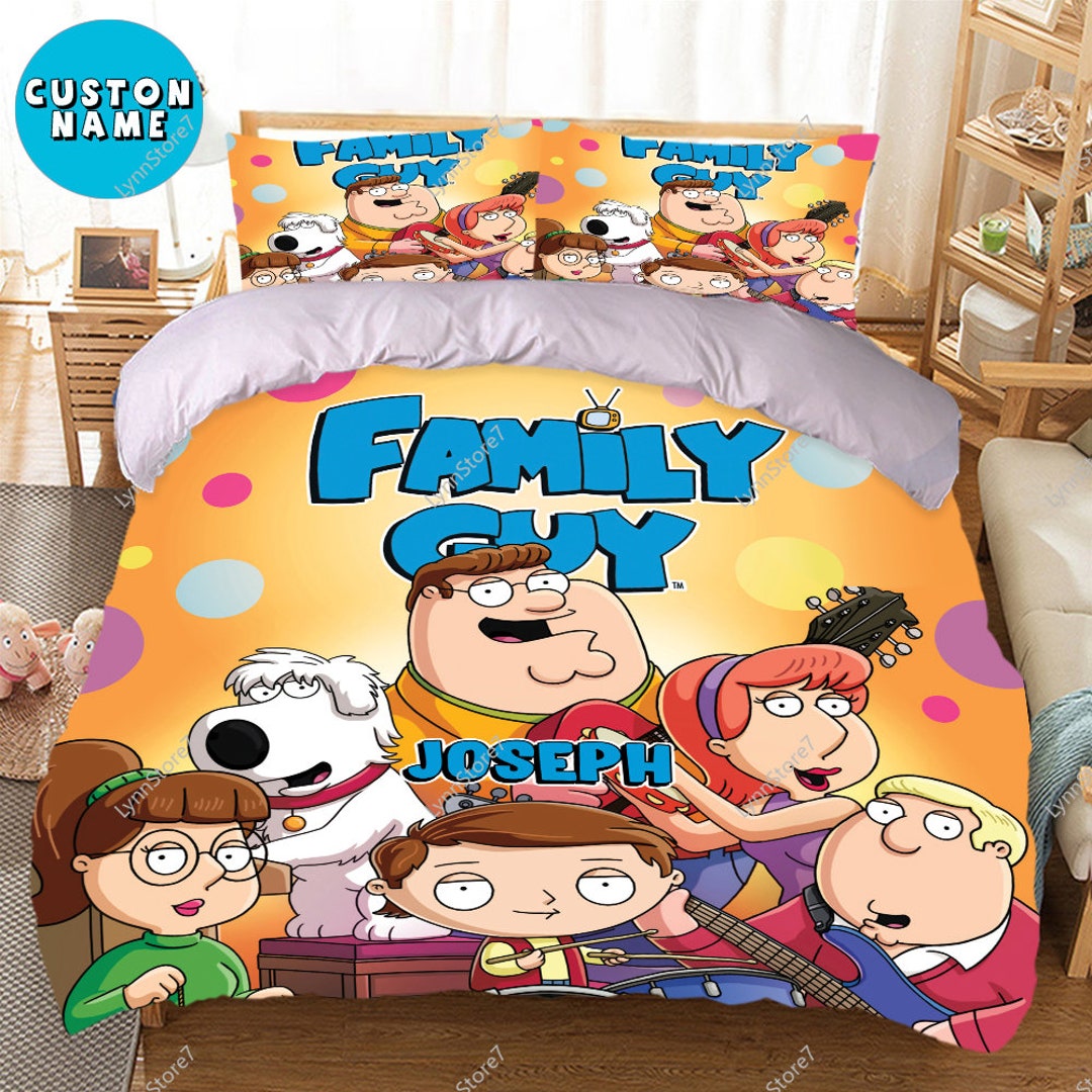 Family Guy Bedding Set Family Guy Family Quilt Blanket Etsy New Zealand