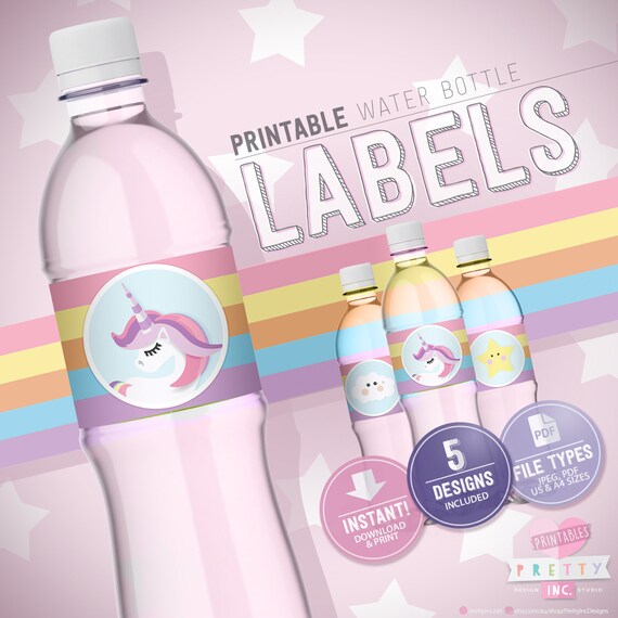 unicorn bottle water