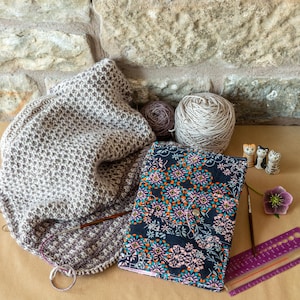 Interchangeable Knitting Needle Case: Compact Organizer, Custom Made