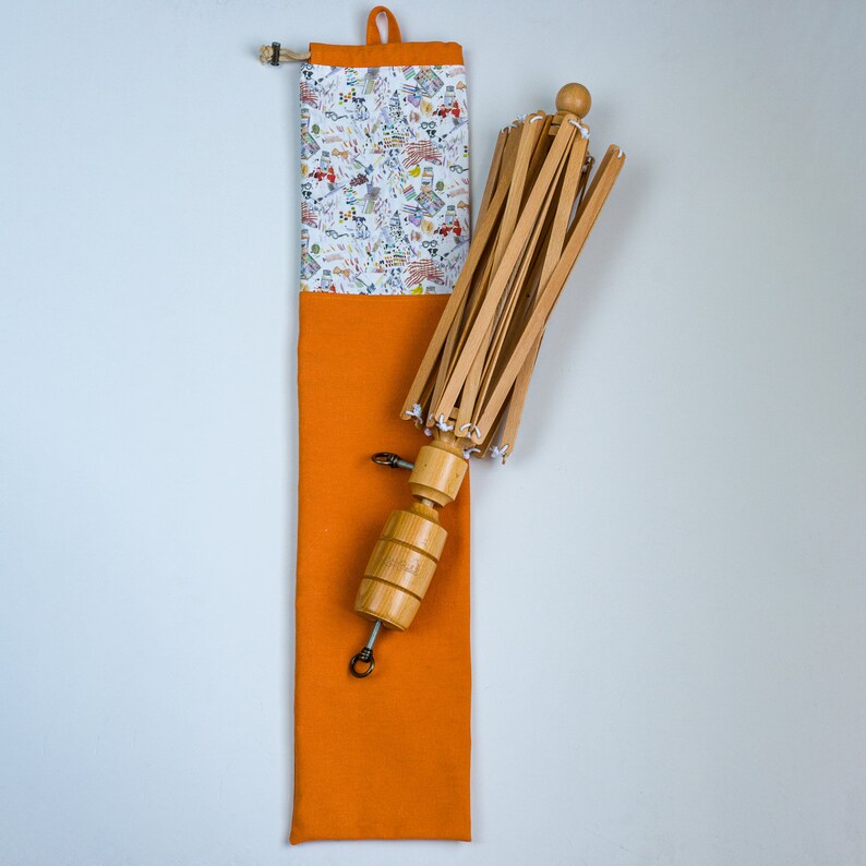 Yarn Swift Storage Bag Made With Liberty Tana Lawn Cotton Etsy UK