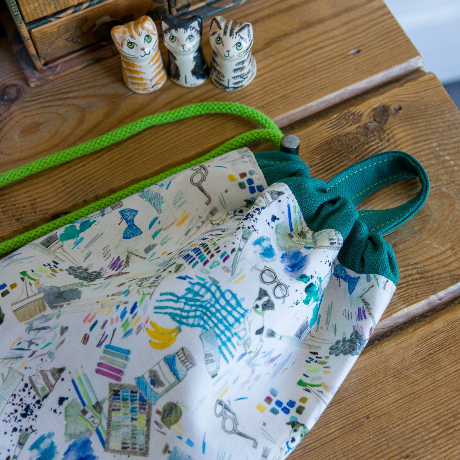 Yarn Swift Storage Bag Made With Liberty Tana Lawn Cotton - Etsy UK