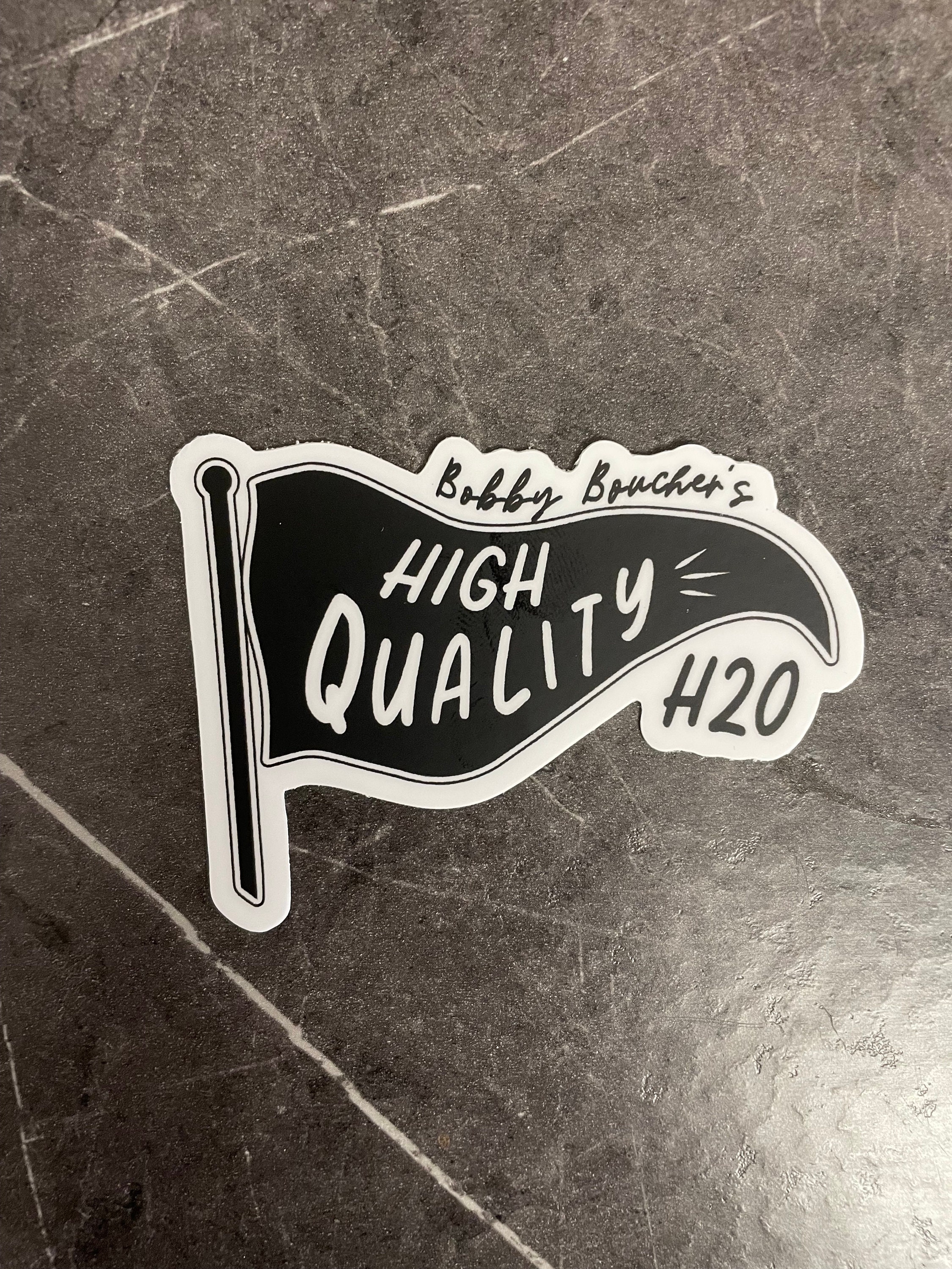Bobby Boucher's High Quality H2O - Sticker – m00nshot