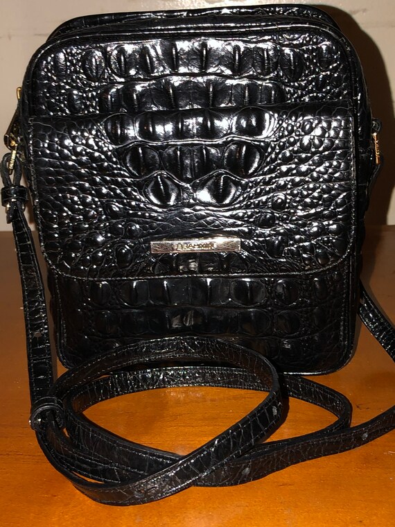 Black Brahmin Crossbody Bag