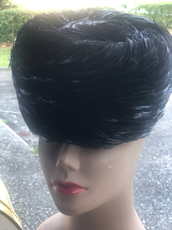 Bergman Black Feathered Hat