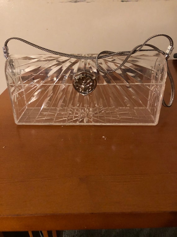 Wilardy Clear Lucite Handbag
