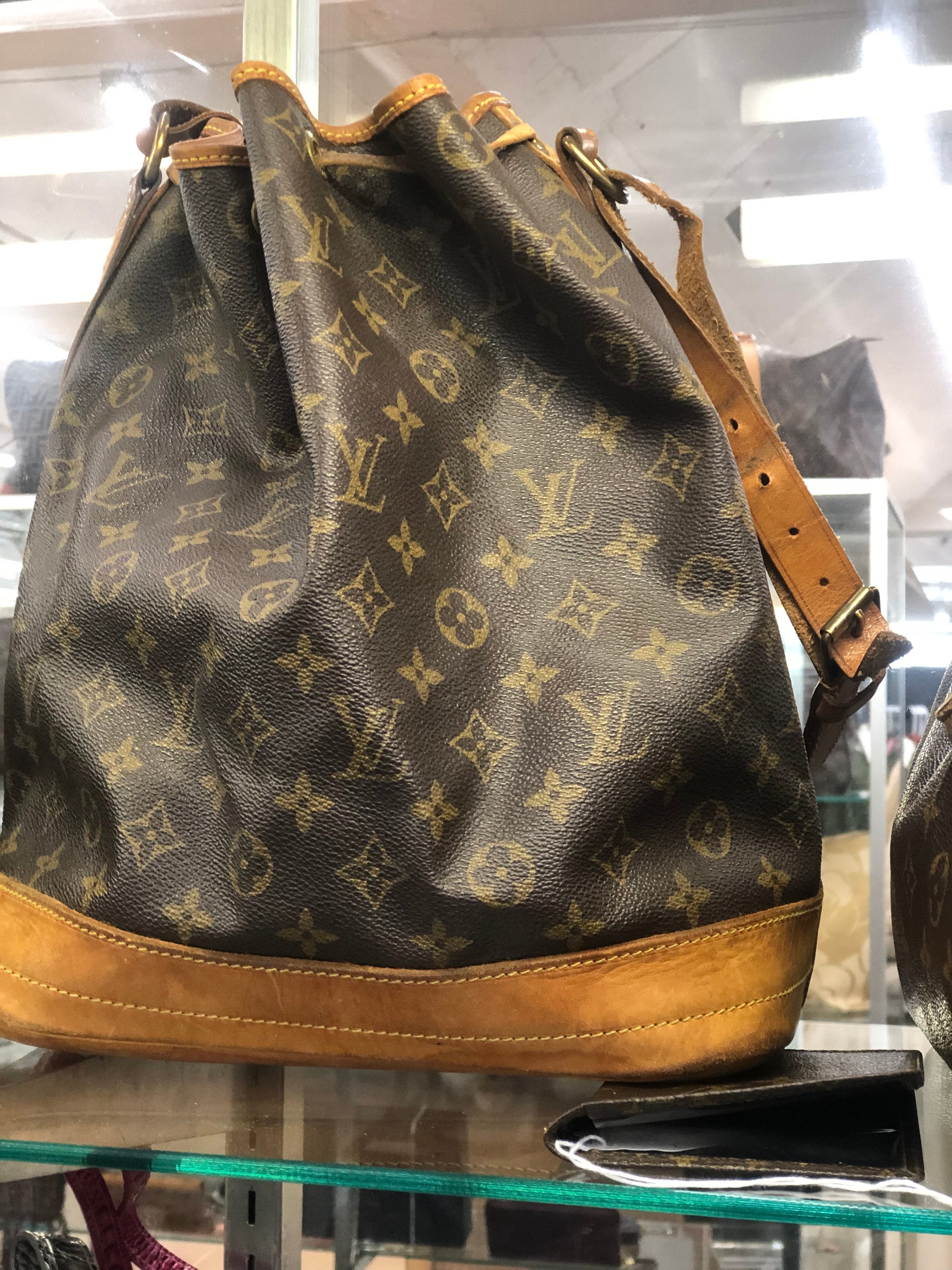 Louis Vuitton Vintage French Co Monogram Bandouliere Crossbody Bag 1222lv26