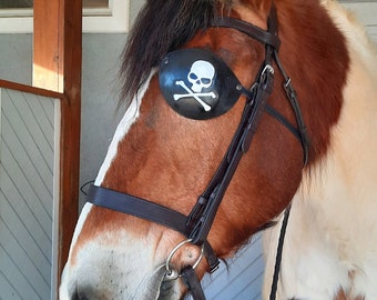 Eye patch for a horse - for a horse with a damaged eye or eye area