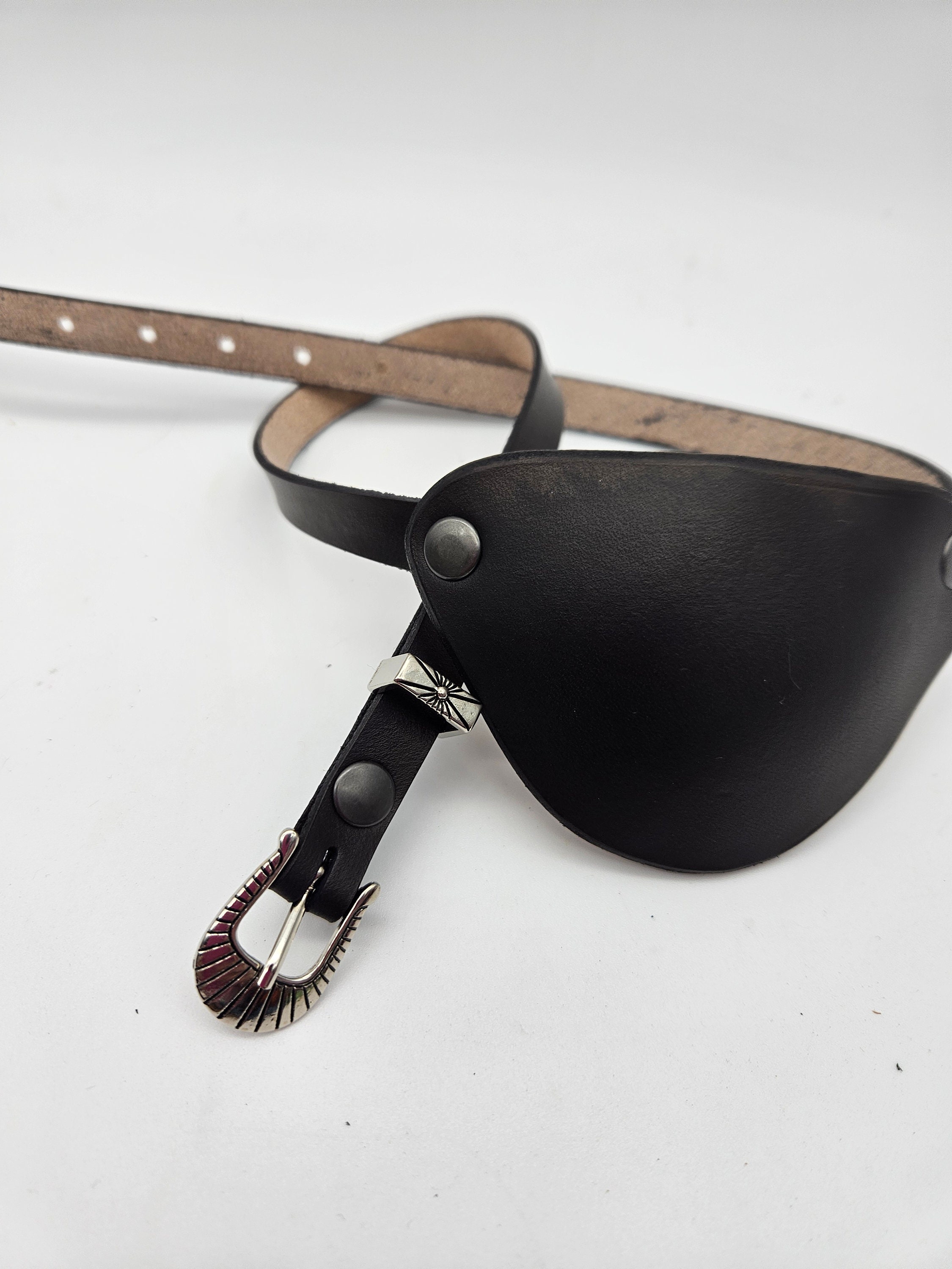 CAMOUFLAGE LEATHER LETTERS BELT – BlackEyePatch