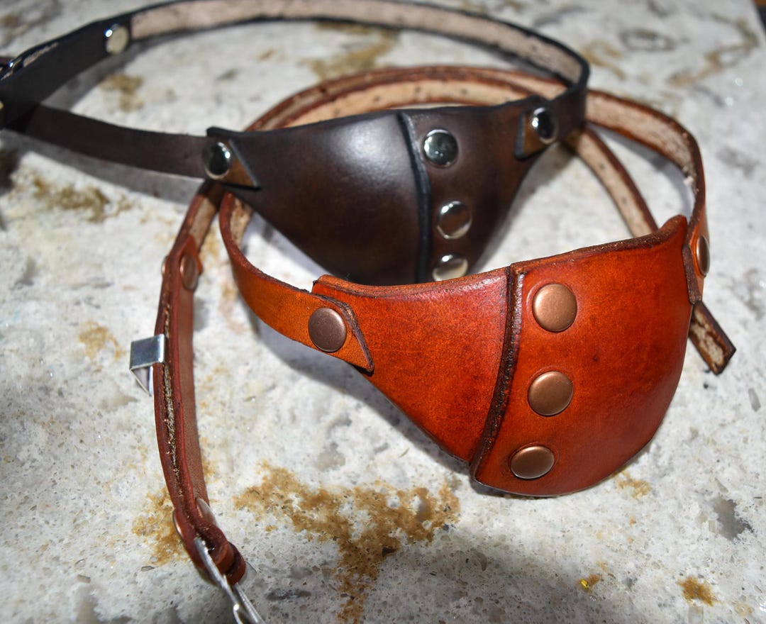 Leather Eye Patch With Adjustable Buckle for Unisex - Will Work for ...