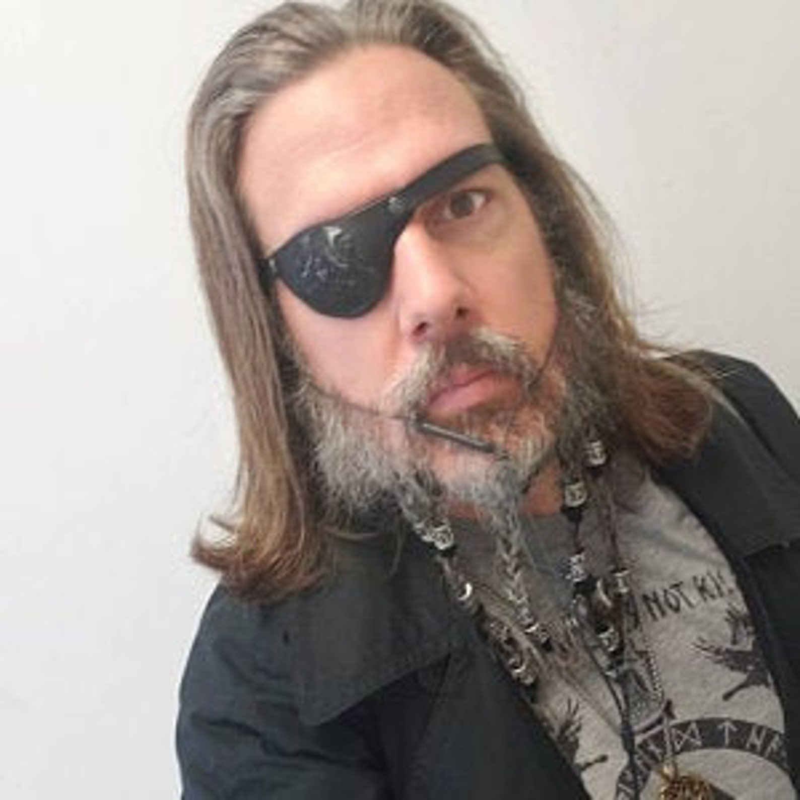 Celtic Knot Odins Ravens Leather Eye Patch With Adjustable Etsy Canada