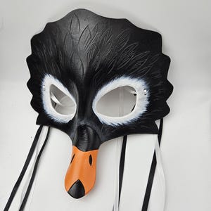 Zwanenmasker, leren masker - custom-bestelling voor like it afbeelding 7