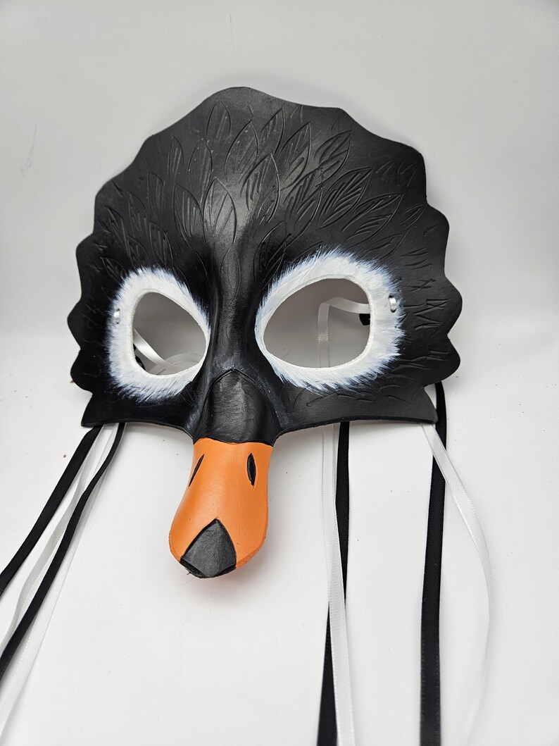 Zwanenmasker, leren masker - custom-bestelling voor like it afbeelding 6