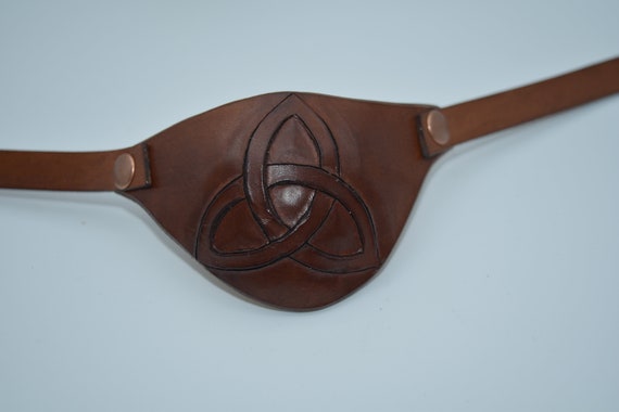 SLIM Leather Eye Patch With Adjustable Buckle Will Work for Permanent Use  Not Touching the Eye Shipping Upgrades Available at Check Out 
