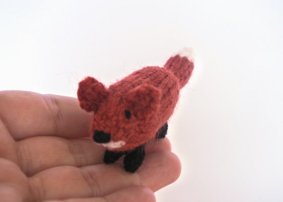 tiny fox plush