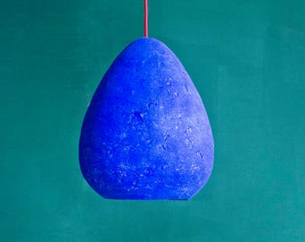 Pappmaché-Lampe Globe Lampe Pappmaché Hängelampe Pappmaché-Lampe Globe Lampe Pappmaché Hängelampe