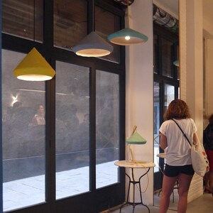 3 Industrial Lights for made with paper