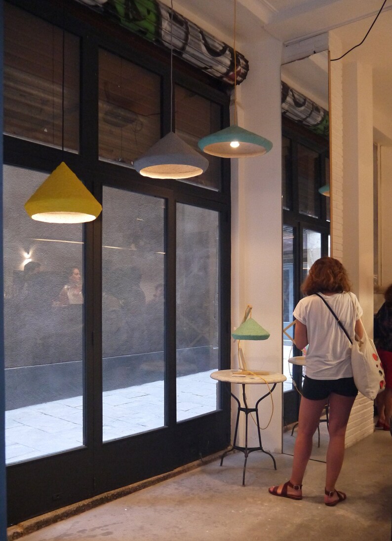 3 Industrial Lights for made with paper