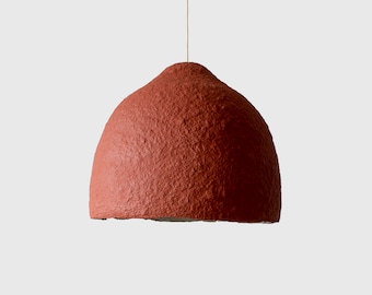 Pendant lamp Titi, Hanging Lamp made of Paper Mache, Light Fixture for Living Room