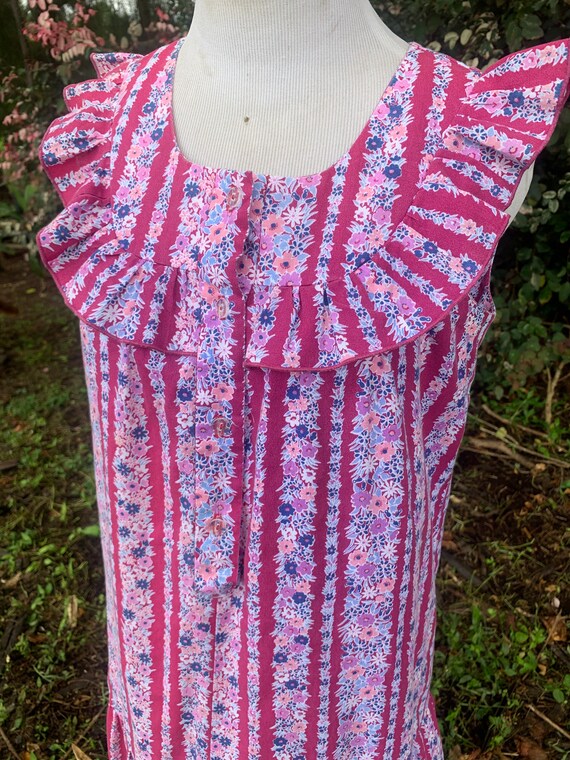 Vintage Prairie Hawaiian Muumuu