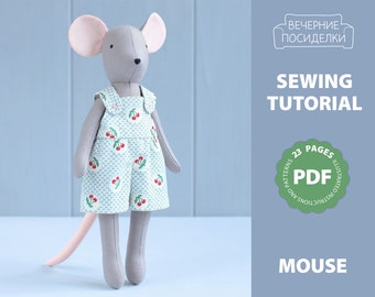 rat stuffed animal pattern