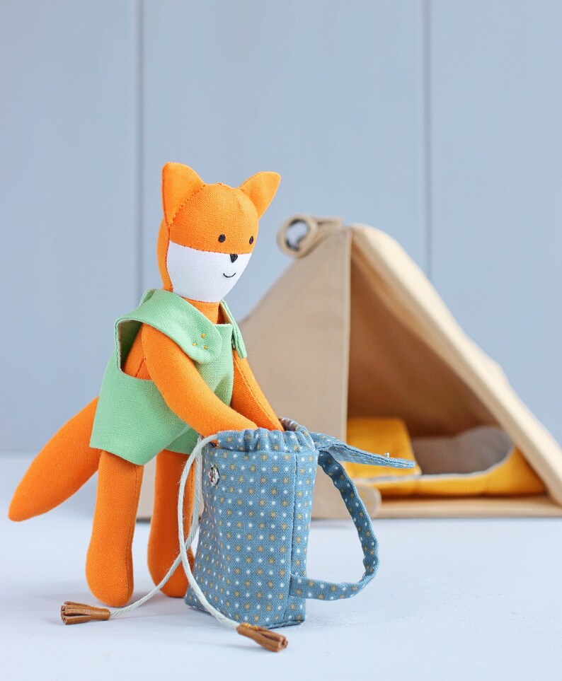 PDF Camping Set for Mini Doll Camping Tent Backpack Etsy