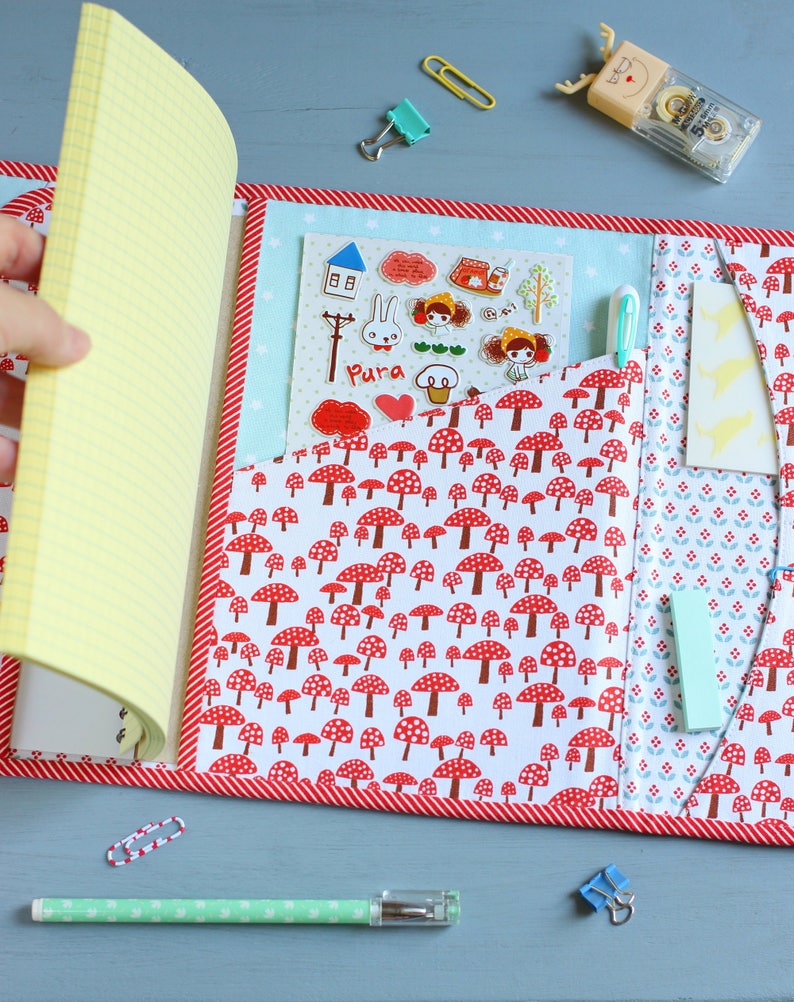 PDF Notebook / Journal / Diary / Planner Cover Organizer Etsy