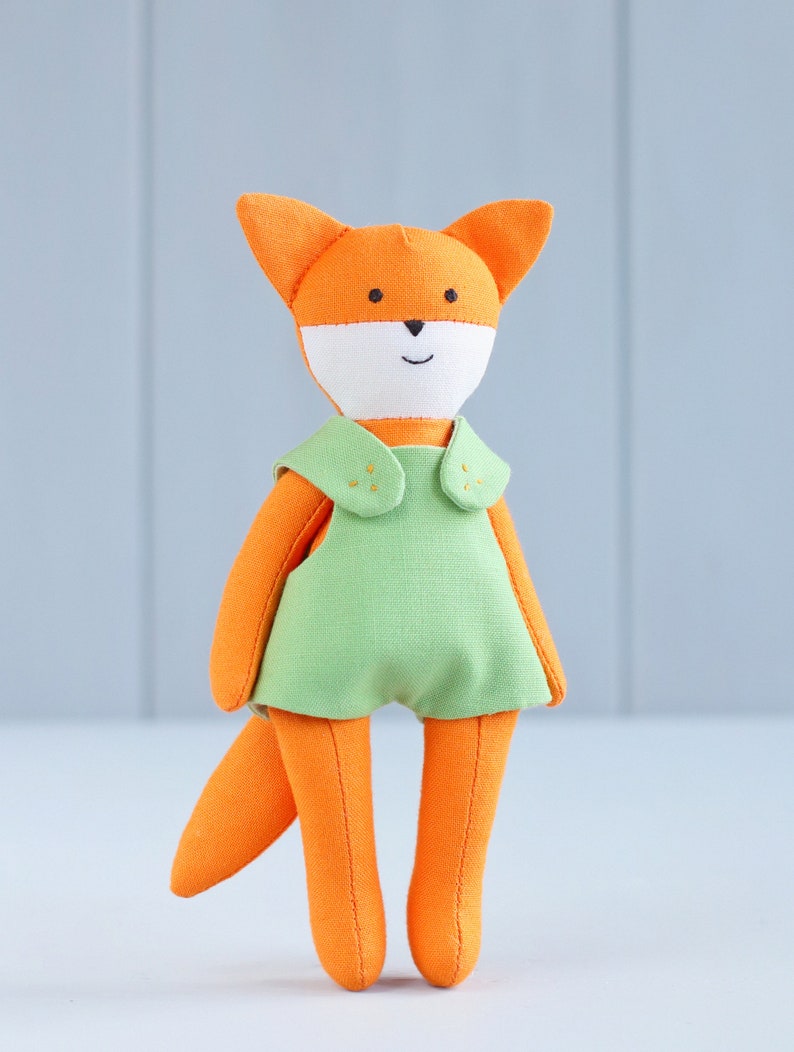 Mini fox. Мини Фокс. Sew a Fox. Fox Doll.