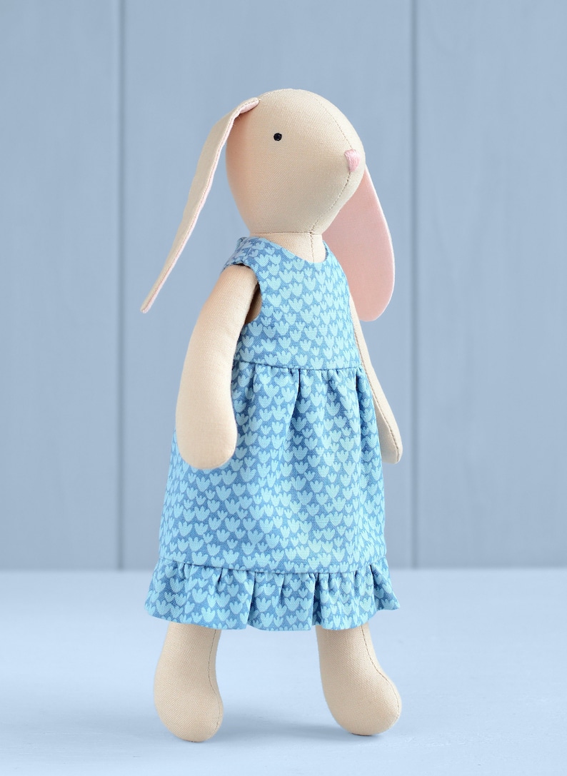 PDF Bunny Sewing Pattern & Tutorial DIY Animal Rag Doll | Etsy