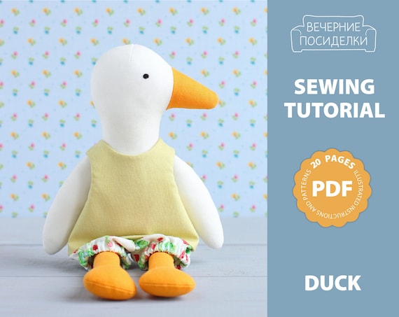 duck plush pattern