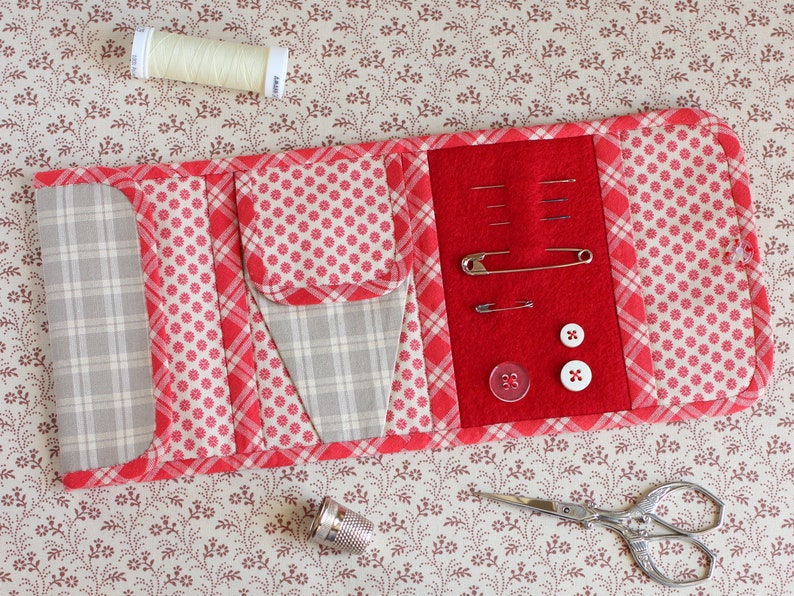 PDF Roll-up Sewing Organizer Sewing Pattern Travel Sewing Kit | Etsy