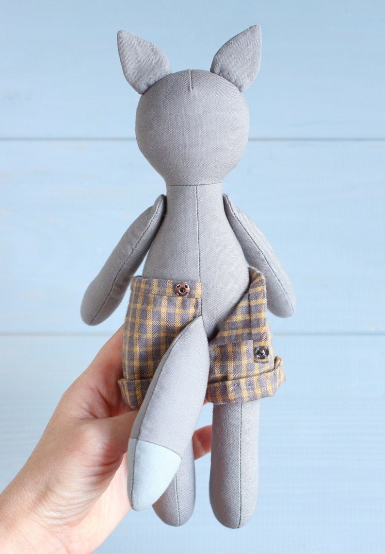 PDF Wolf Sewing Pattern Tutorial DIY Forest Animal Stuffed Etsy Fox costume tail wolf ears dog template pattern fursuit sewing templates headband cat diy patterns ear husky tails animal printables