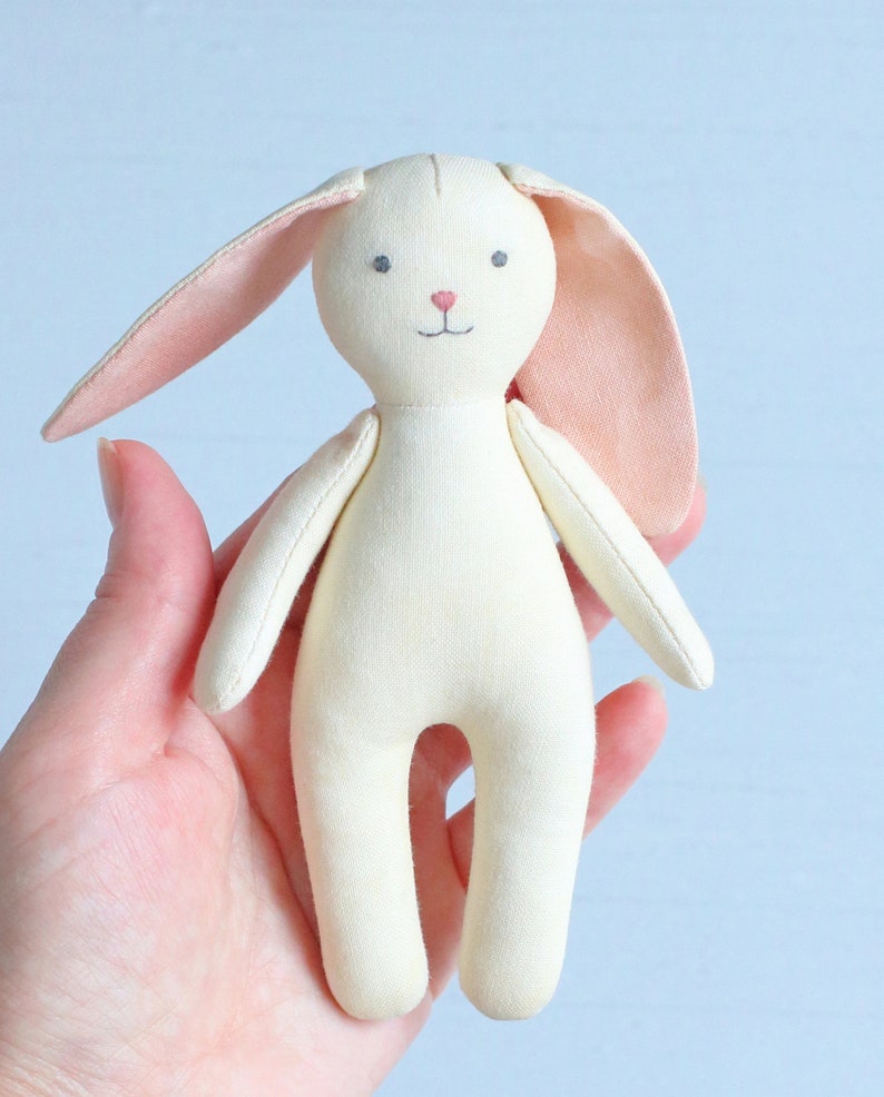 PDF Mini Bunny With Set of Clothes Sewing Pattern DIY Animal Etsy