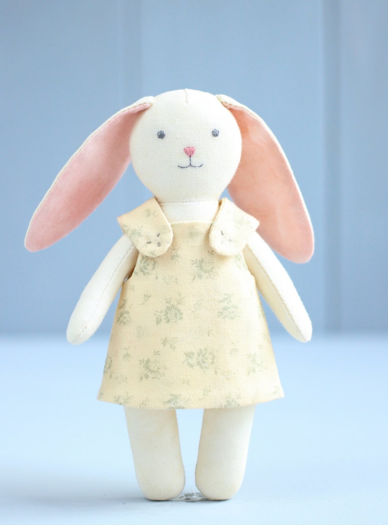PDF Mini Bunny With Set of Clothes Sewing Pattern DIY Animal | Etsy