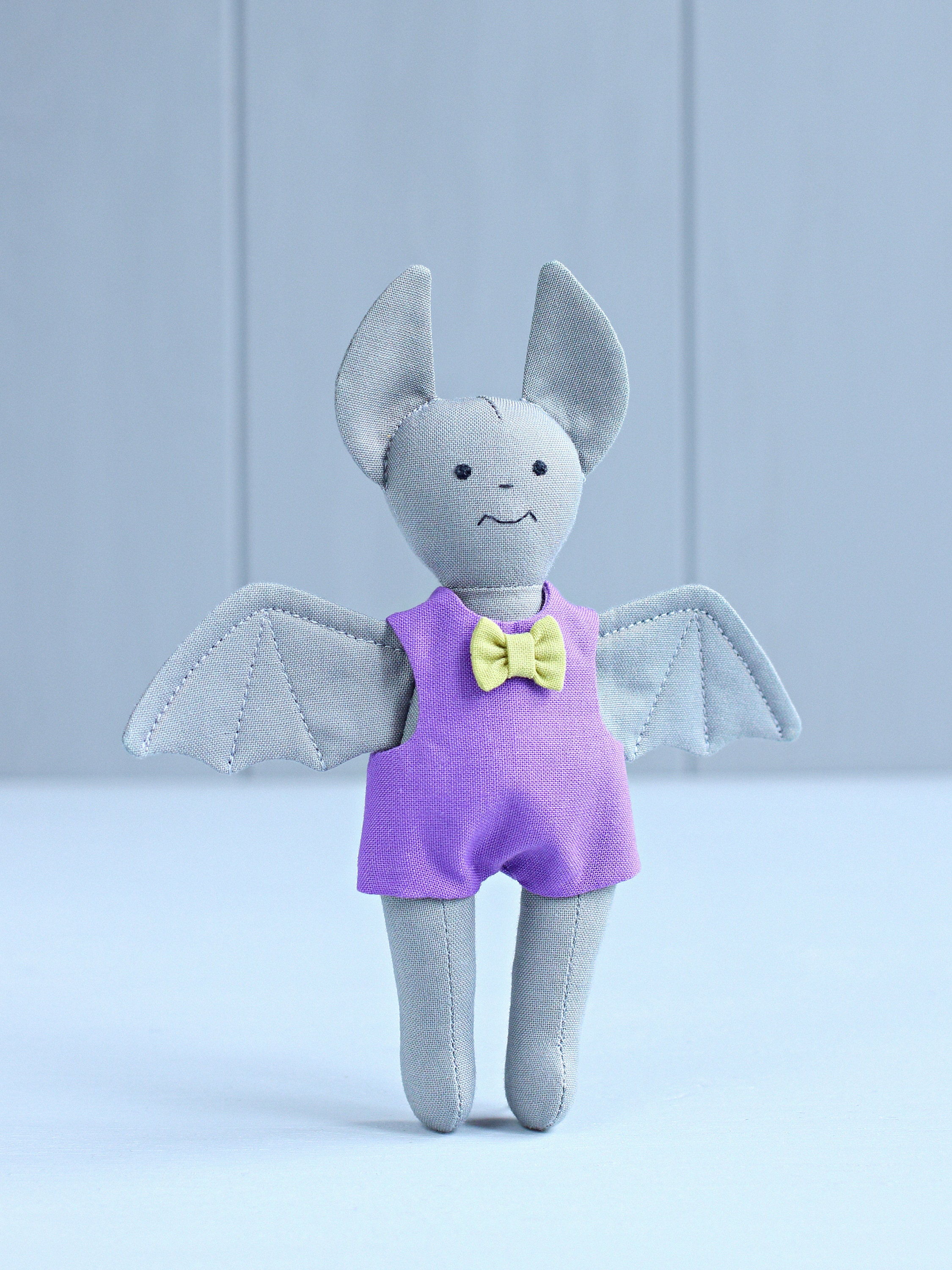 PDF Mini Halloween Bat Sewing Pattern DIY Animal Stuffed Rag | Etsy